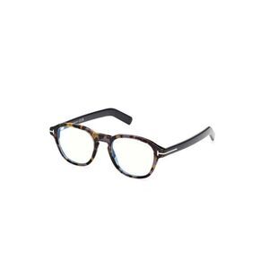 New Authentic Tom Ford FT5821-B/V 056 Round Eyeglasses